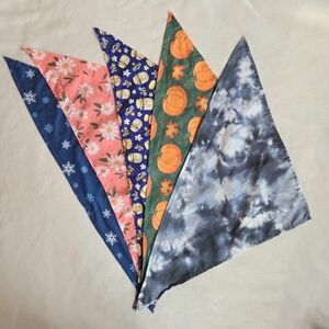 Seasonal Themed Dog Bandanas (5)